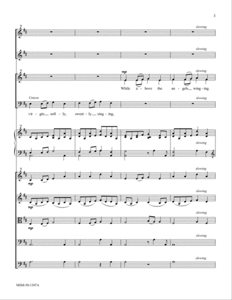 Still, Still, Still Choir scores gallery preview page 3