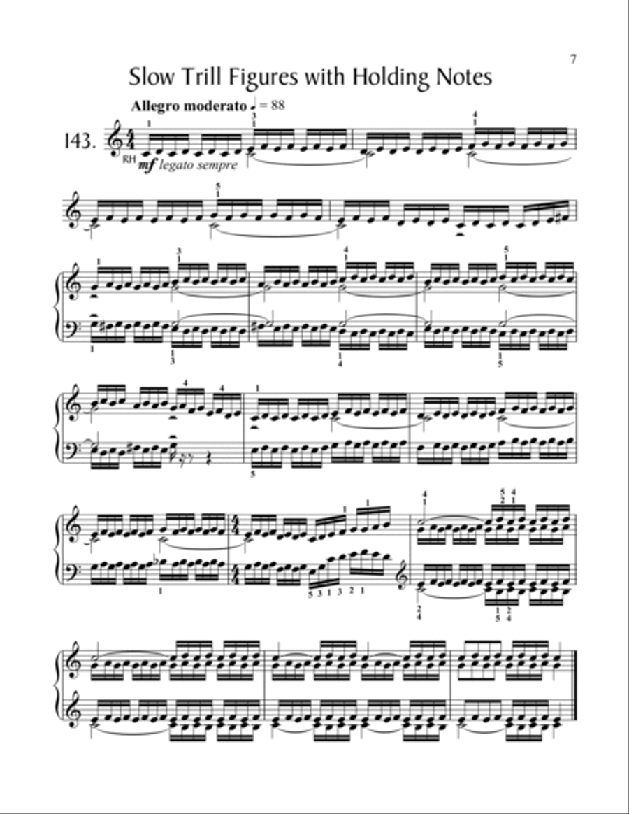 175 Exertudes, Book 5: Advanced II Piano Solo scores gallery preview page 5