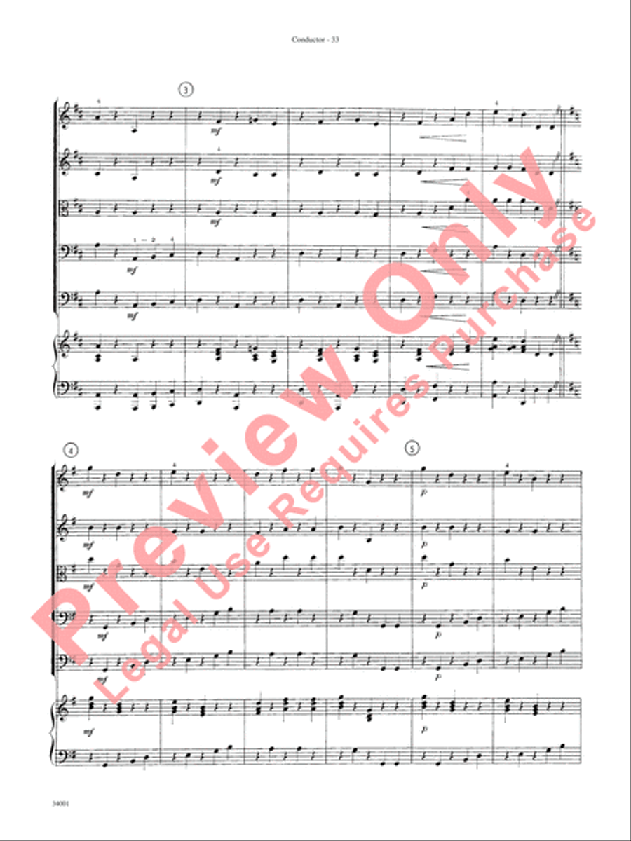 Classics from Merle Isaac String Orchestra scores gallery preview page 34