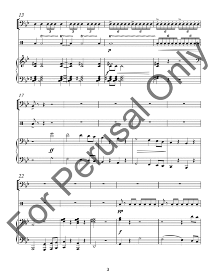 March To The Scaffold Percussion scores gallery preview page 4