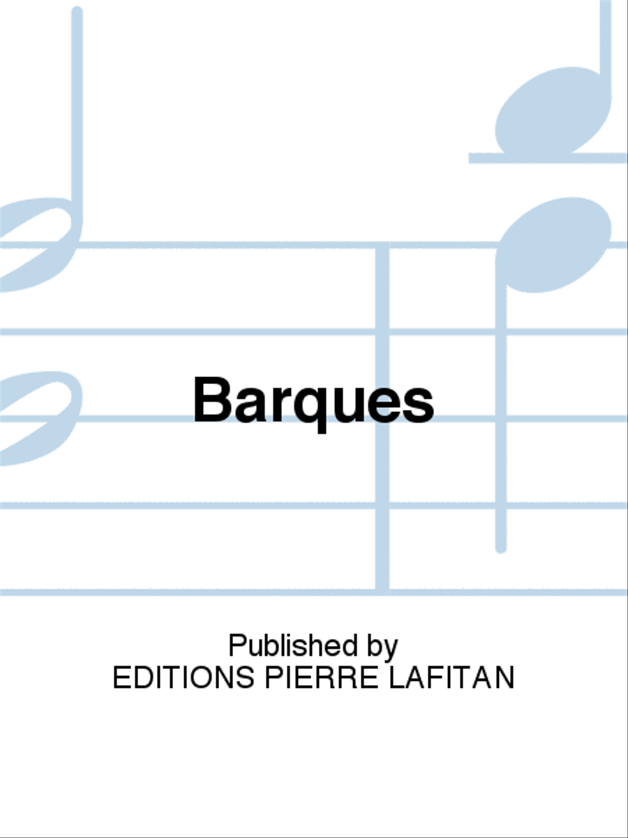 Barques Piano Solo scores gallery preview page 1