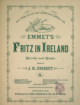 Emmet's Fritz in Ireland. Emmet's Cuckoo Song