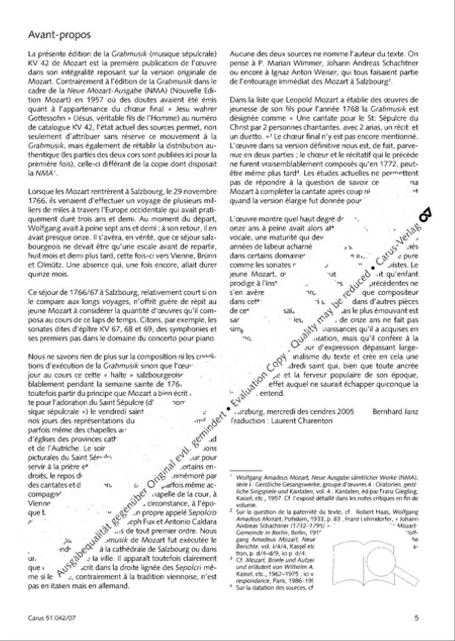 Grabmusik Grabmusik 4-Part scores gallery preview page 6