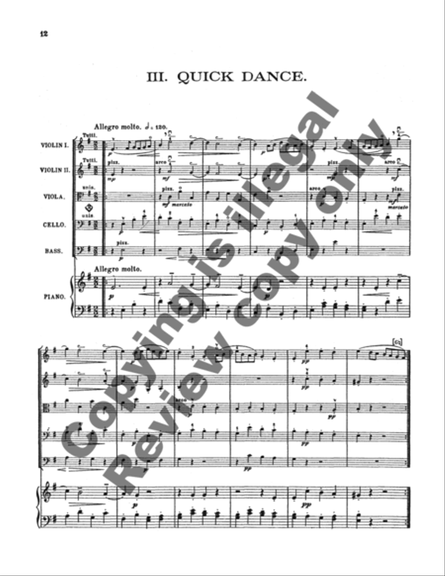 Charterhouse Suite String Orchestra scores gallery preview page 20