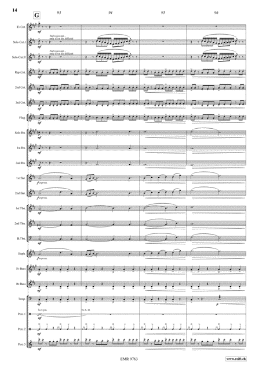 Rise of The Guardians Brass Band scores gallery preview page 15