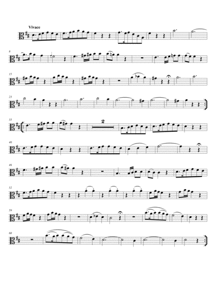 Wagenseil - Six Quartets for Two Violas, Cello and Bass