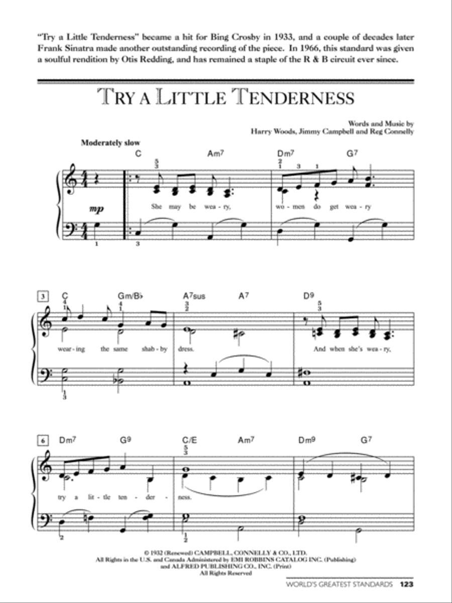 World's Greatest Standards Easy Piano scores gallery preview page 3