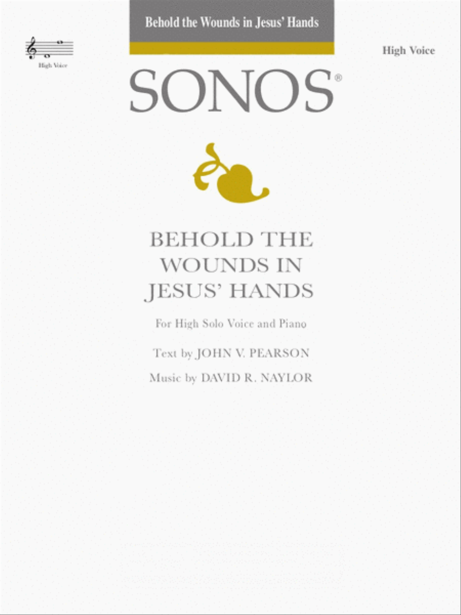 Behold the Wounds in Jesus' Hands - Vocal Solo - High Voice Solo scores gallery preview page 1