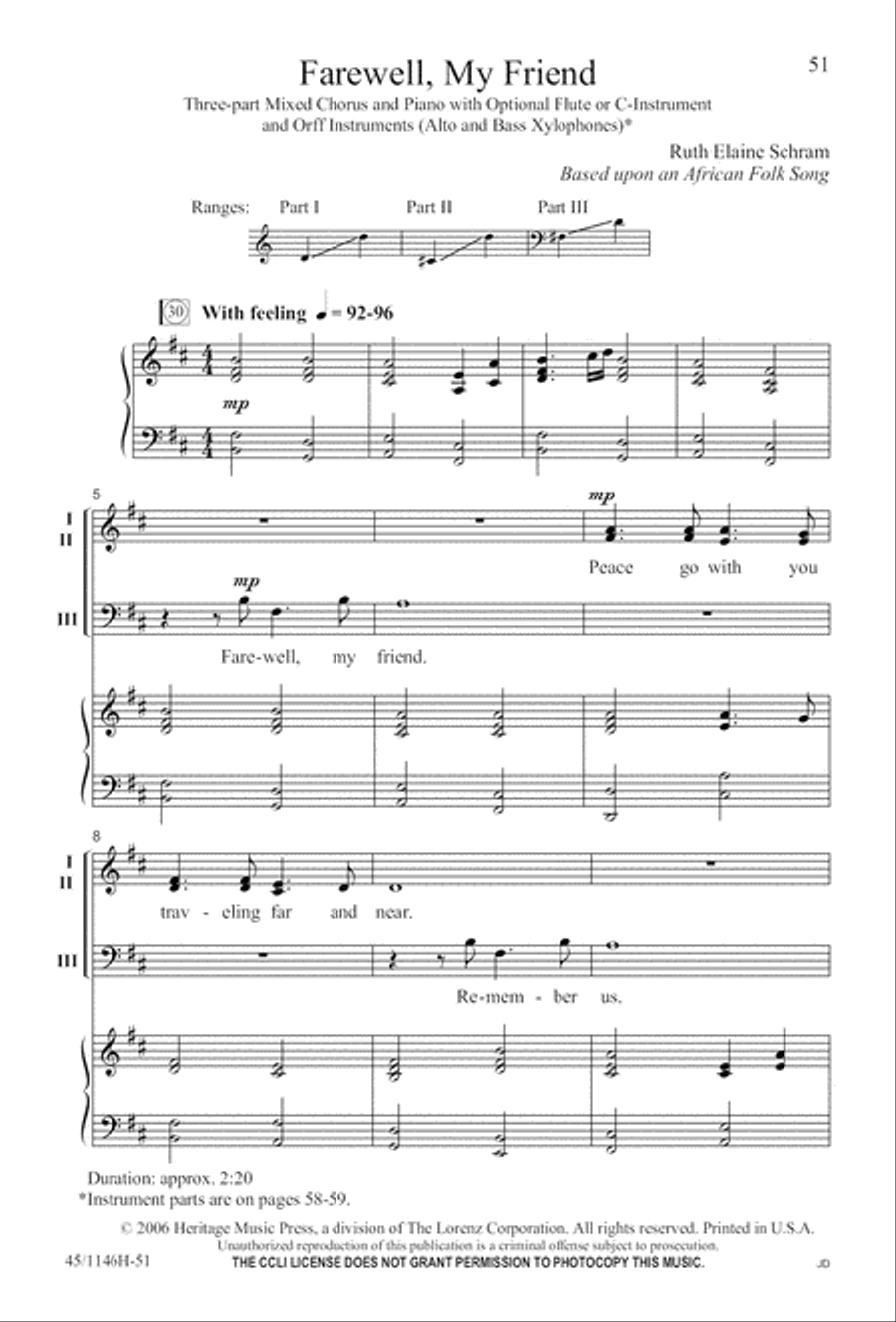 We Sing the World Around We Sing the World Around Choir scores gallery preview page 51