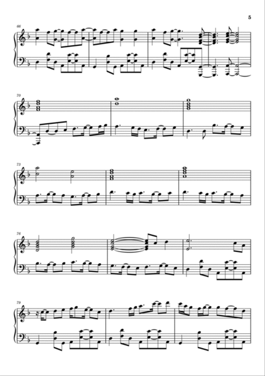 Smooth Operator Piano Solo scores gallery preview page 5