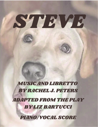 Book cover for STEVE Piano/Vocal Score