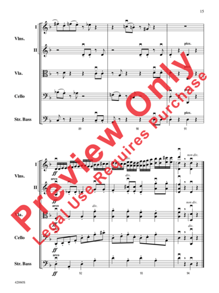 Haunted Places Haunted Places String Orchestra scores gallery preview page 16