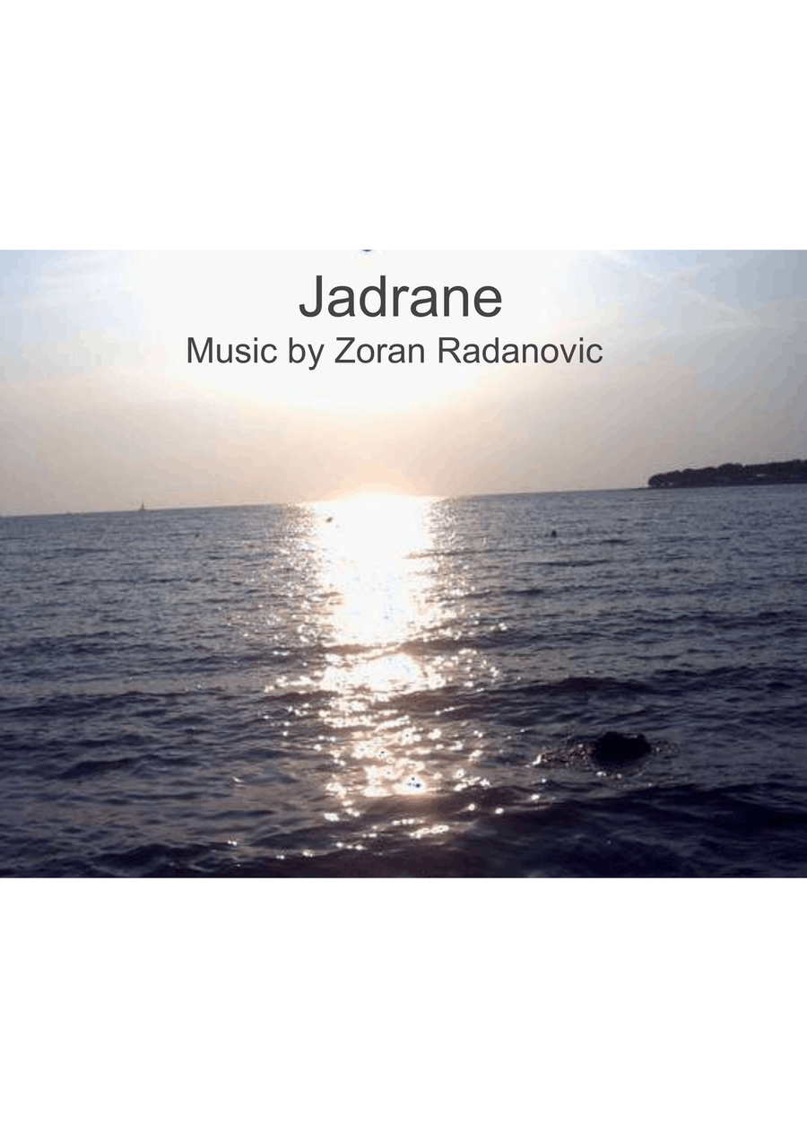 Jadrane - for duet Jadrane - for duet Accordion scores gallery preview page 1