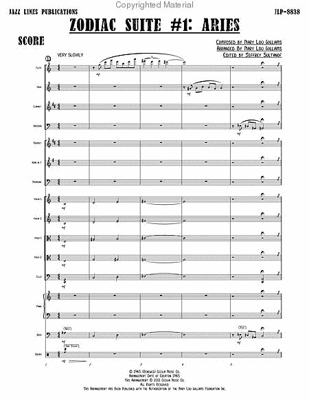 Zodiac Suite [Score And Parts] image number null