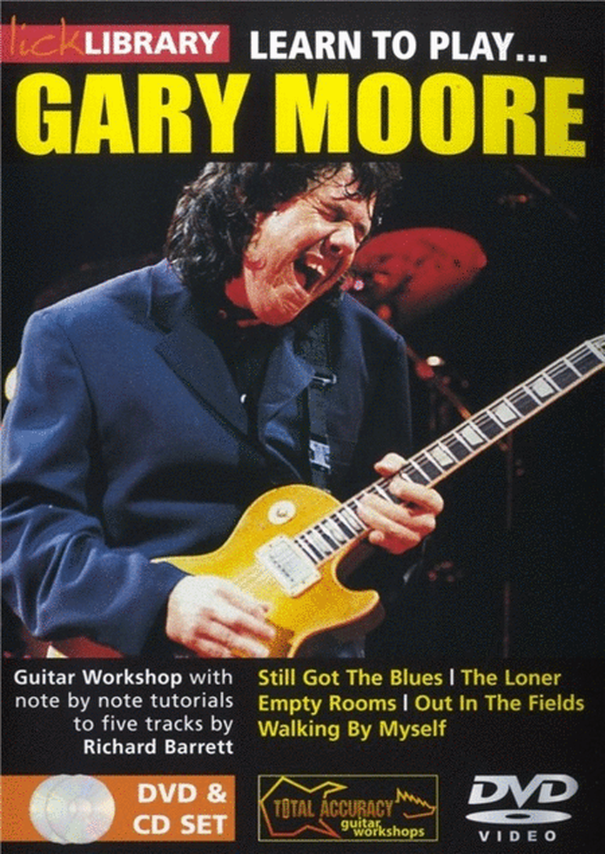 Learn To Play Gary Moore Dvd/CD
