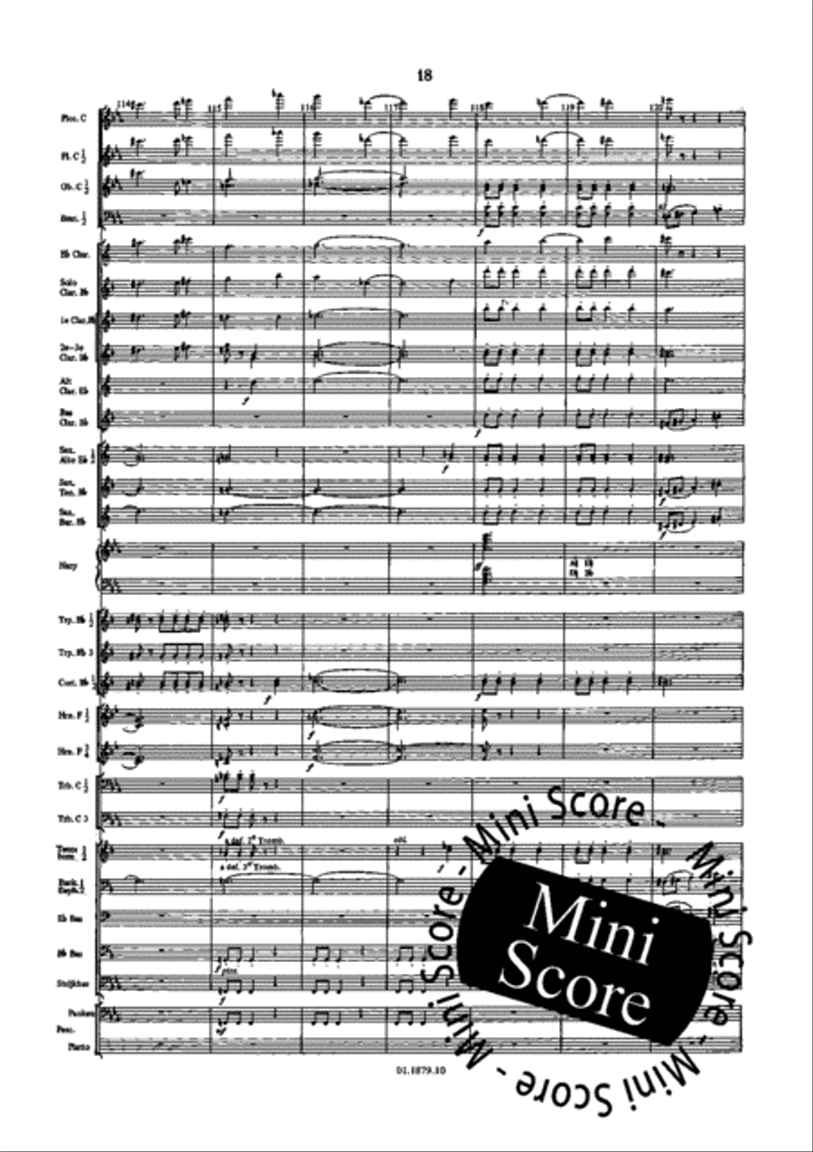 Ricercare Ricercare Concert Band scores gallery preview page 24