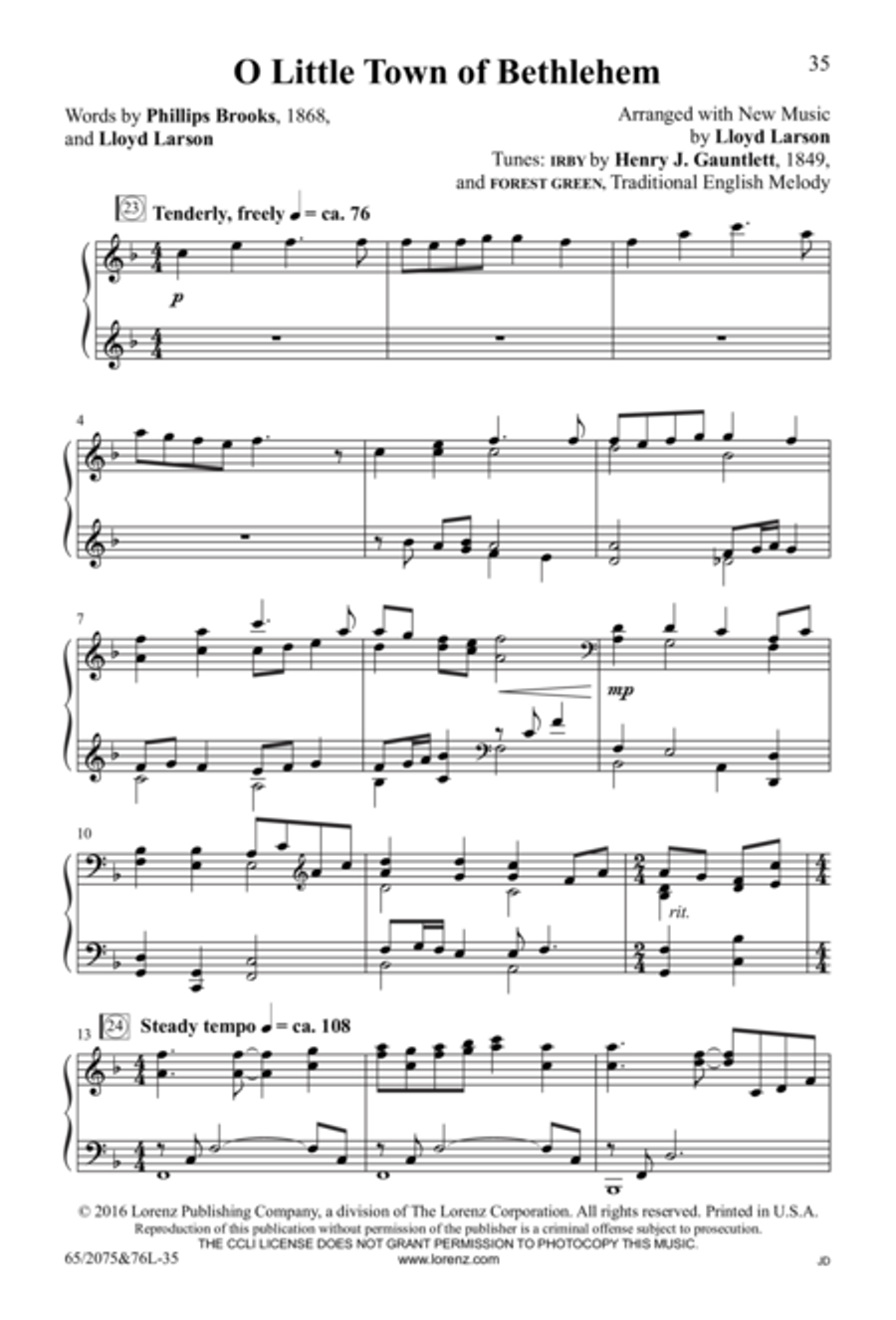 Morning Star - SATB Score with Performance CD 4-Part scores gallery preview page 16