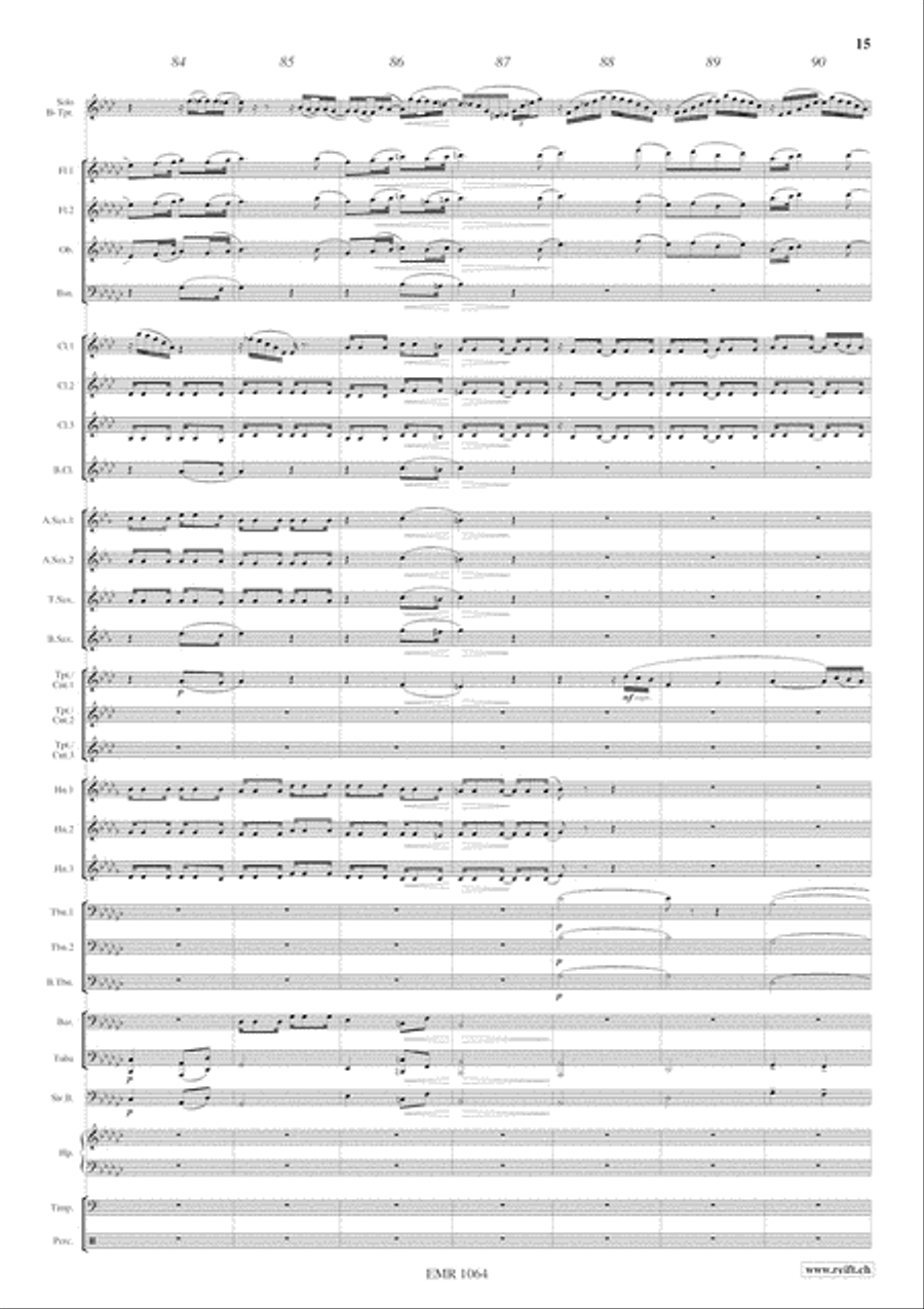 Concerto Concert Band scores gallery preview page 16