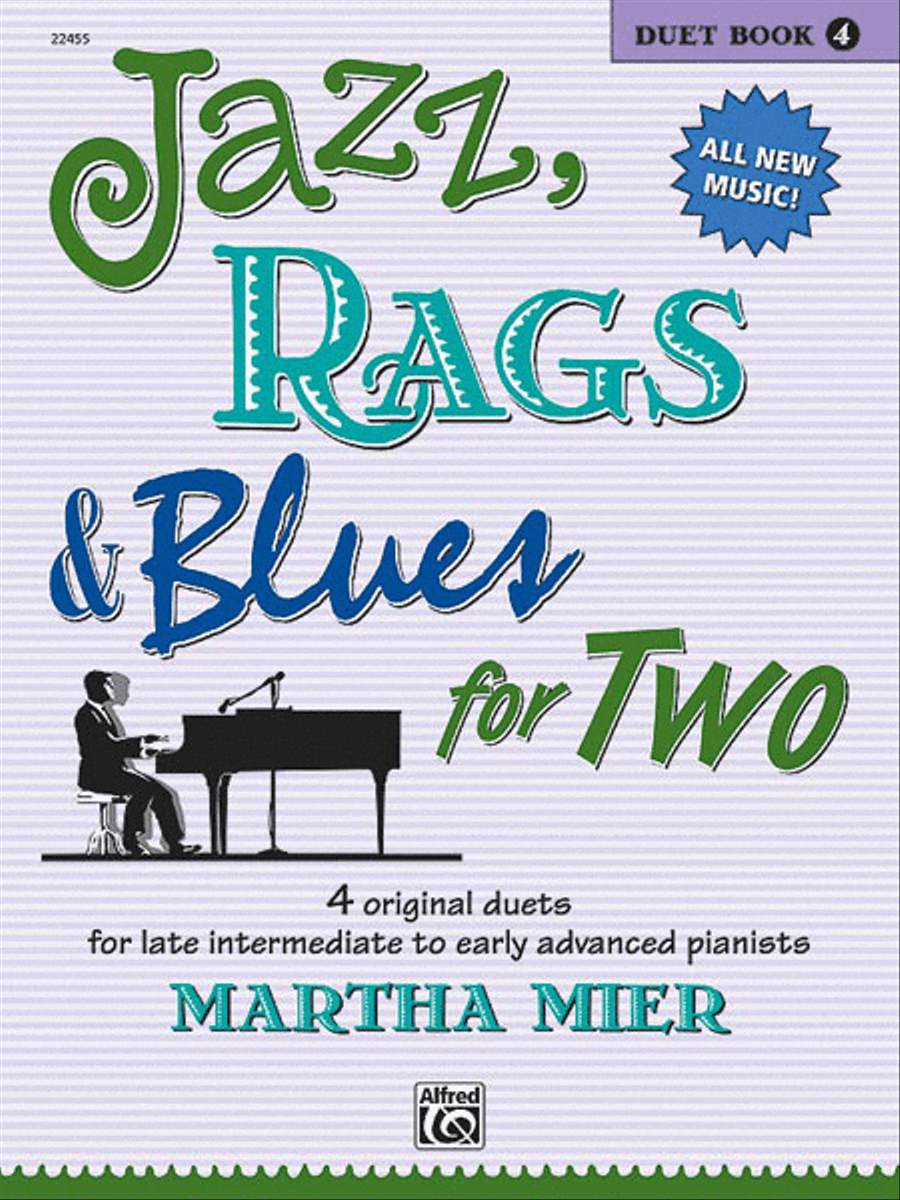 Jazz, Rags & Blues for Two, Book 4 Small Ensemble scores gallery preview page 1