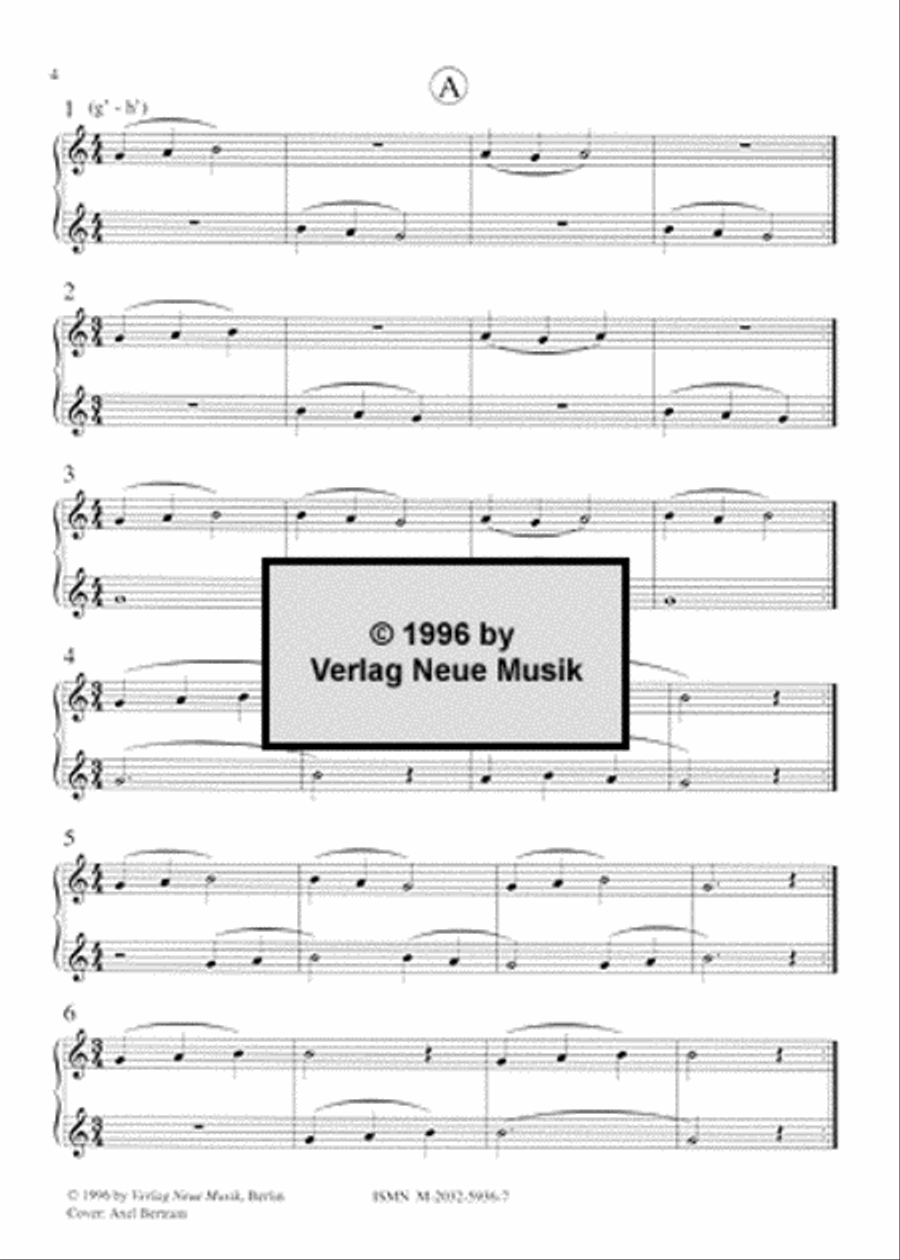 Flutes in Duet From the Beginning Book 1 Woodwind Duet scores gallery preview page 3