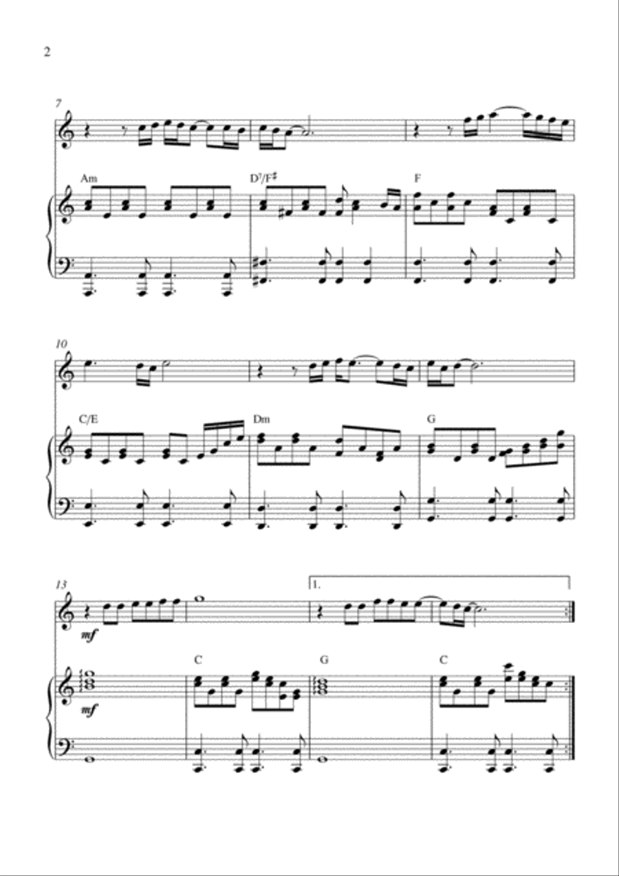 Always On My Mind Violin Solo scores gallery preview page 2