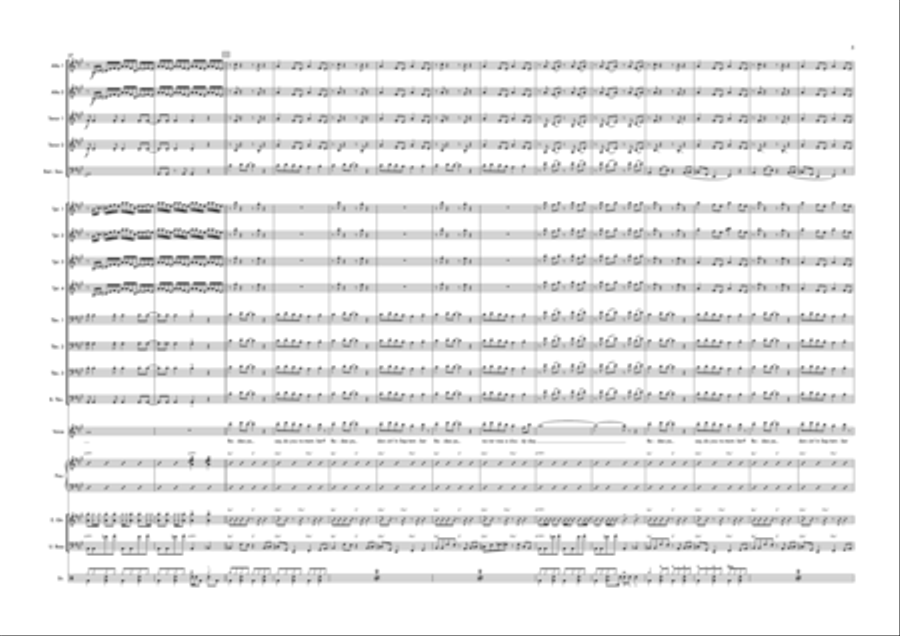 September Jazz Ensemble scores gallery preview page 5