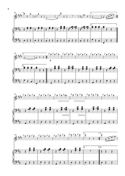 The Skater's Waltz arranged for Clarinet and Piano image number null