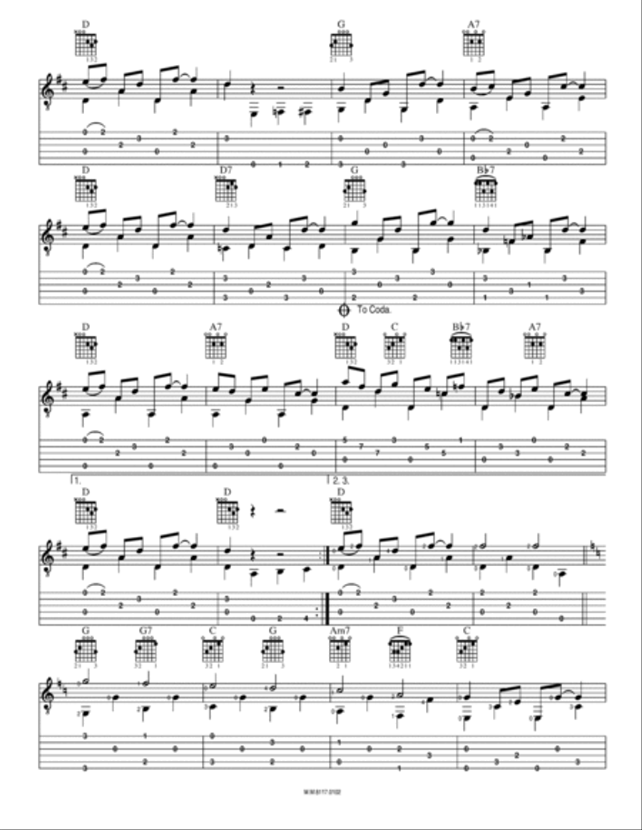 The Last Straw Rag Acoustic Guitar scores gallery preview page 4