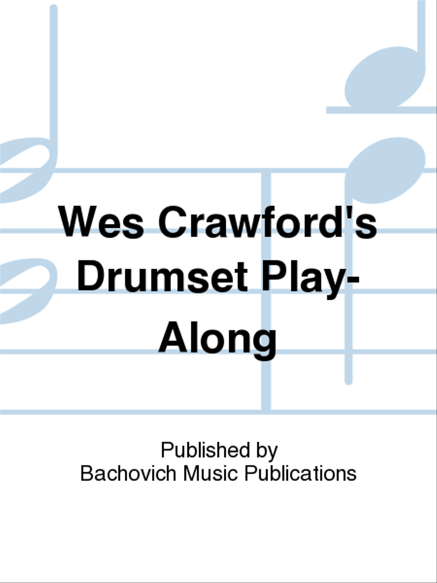 Wes Crawford's Drumset Play-Along Percussion scores gallery preview page 1