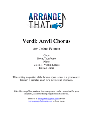 Verdi: Anvil Chorus (Middle School)