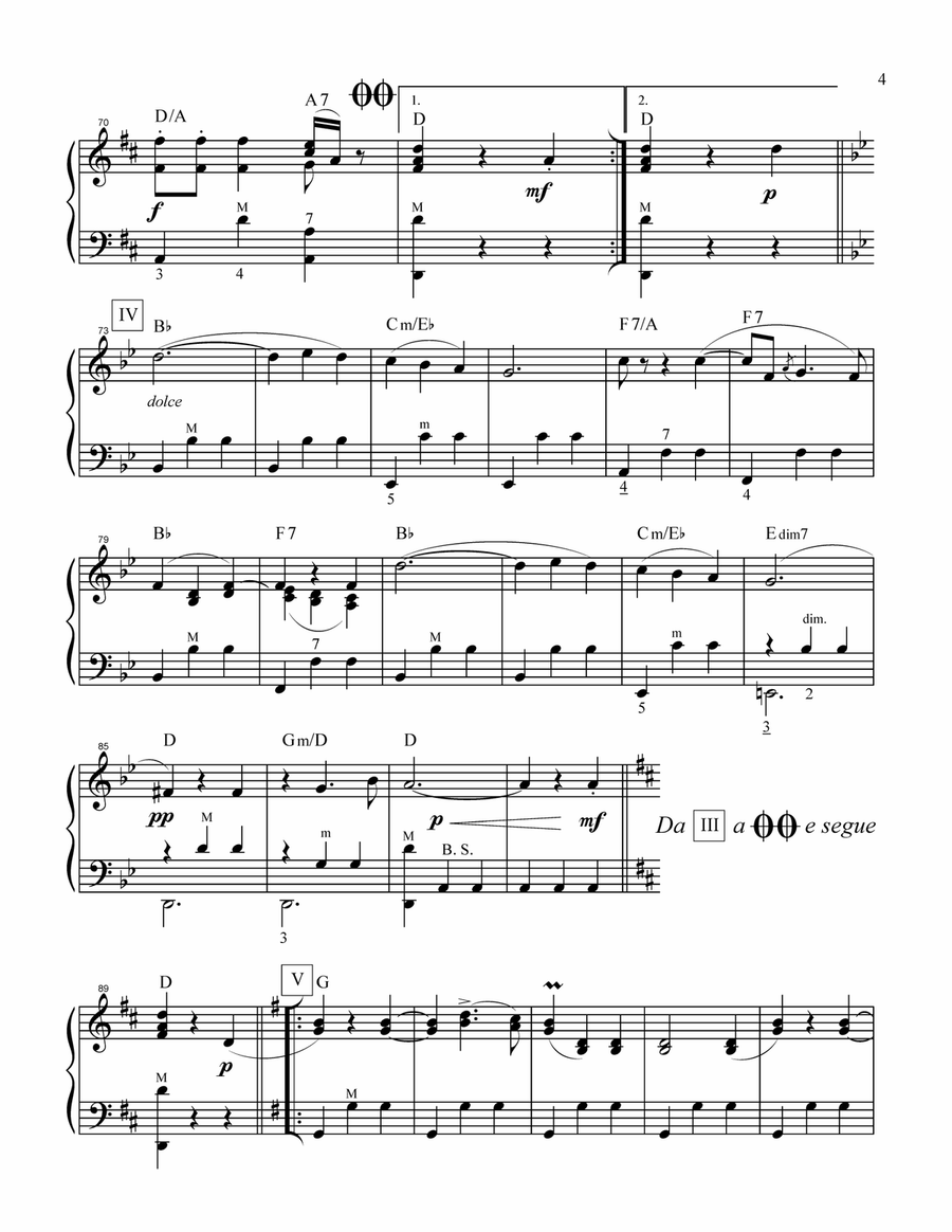 On the Beautiful Blue Danube Accordion scores gallery preview page 5