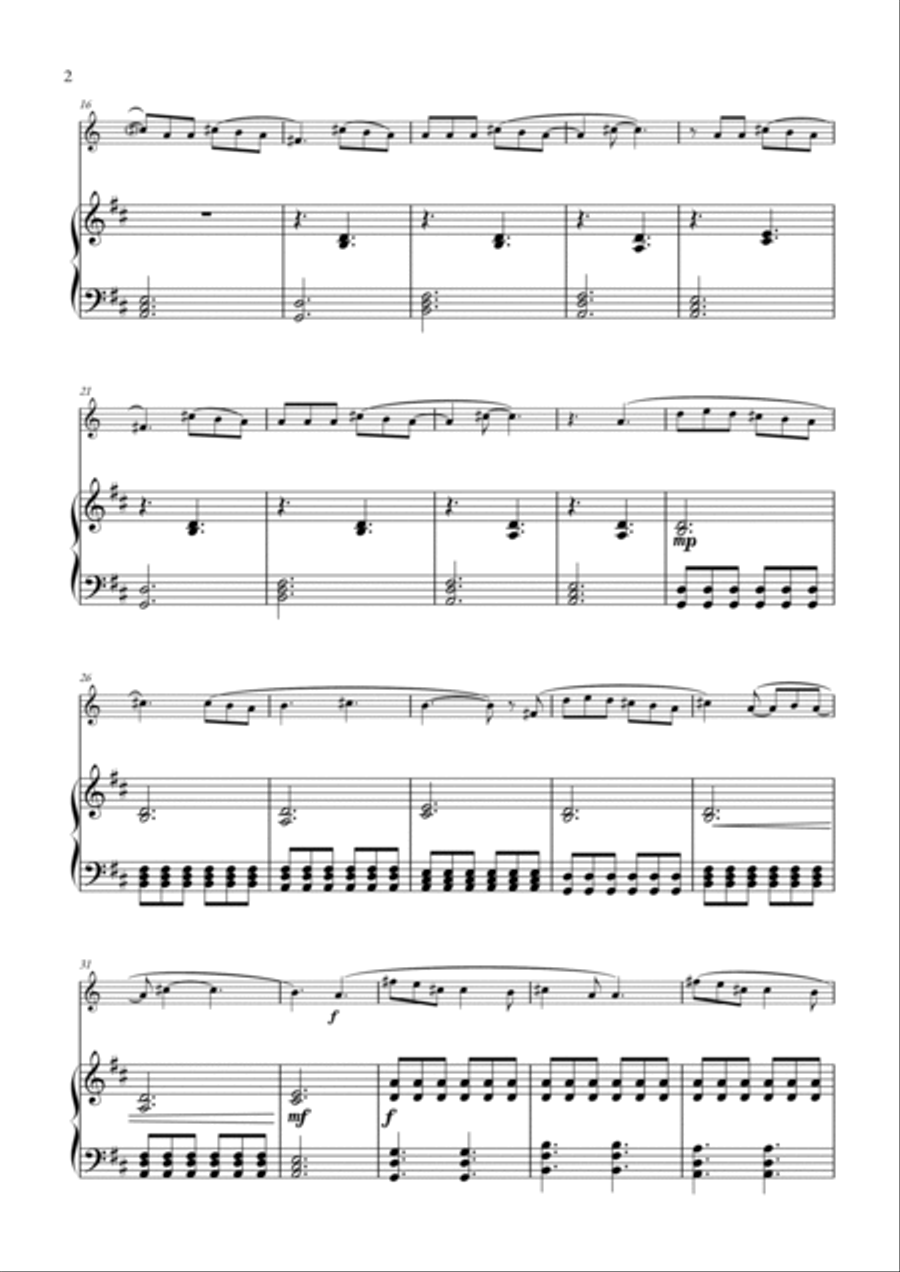 Dandelions Dandelions Horn scores gallery preview page 2