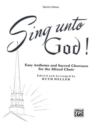 Book cover for Sing Unto God!
