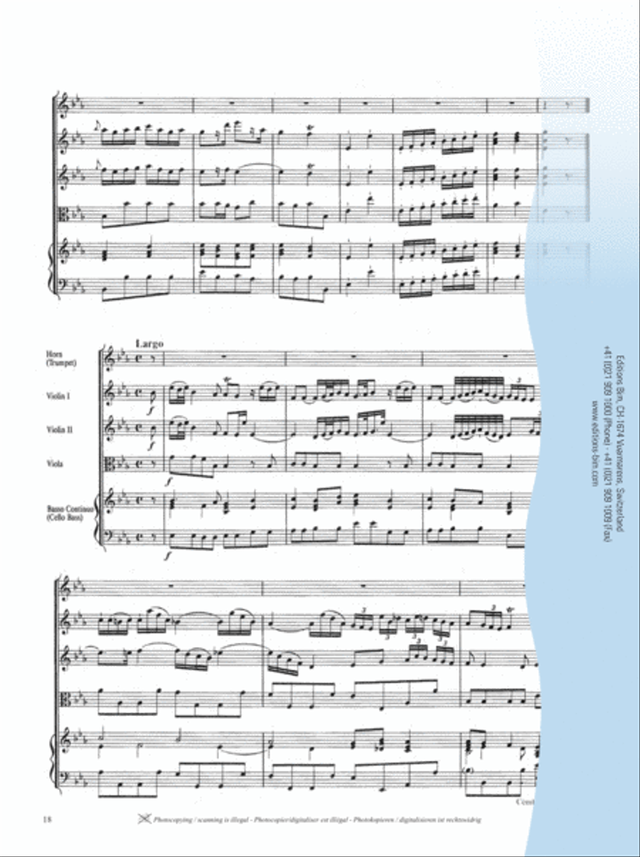 Concerto in Eb Major String Orchestra scores gallery preview page 8