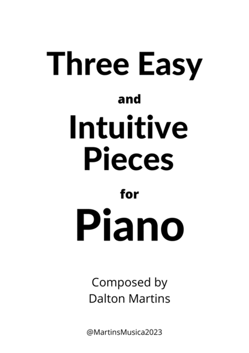 Three Easy and Intuitive Pieces for Piano image number null