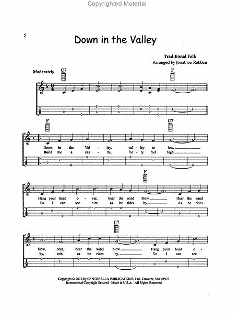 101 Ukulele Favorites Ukulele scores gallery preview page 3