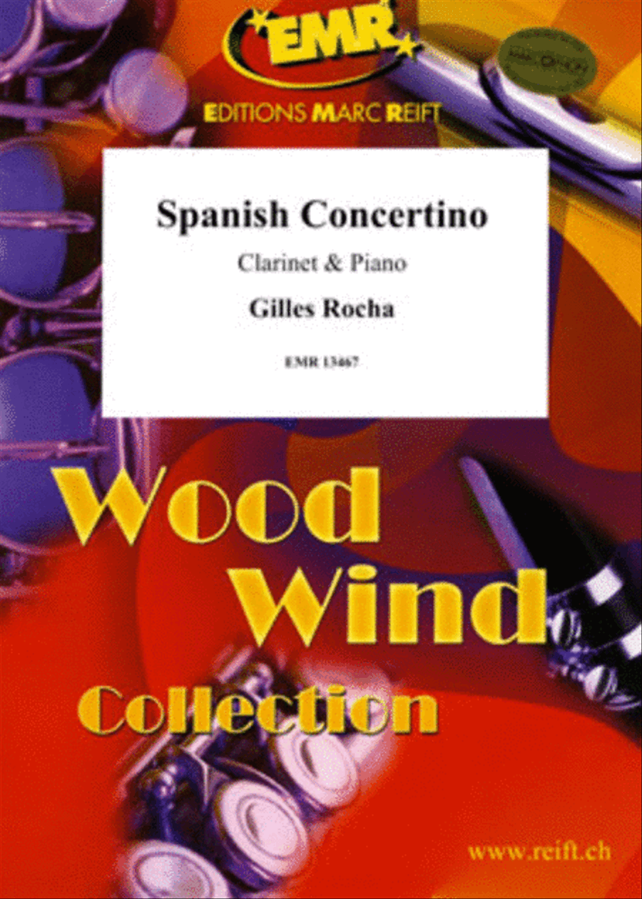 Spanish Concertino Clarinet Solo scores gallery preview page 1