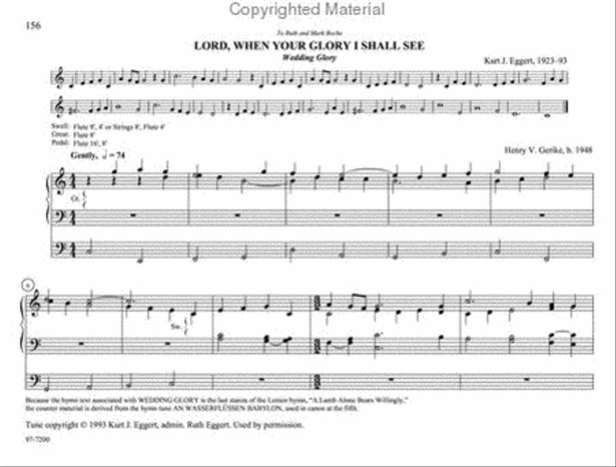 Song of the Gospel, Vol. 2 Organ scores gallery preview page 20