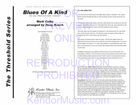 Blues Of A Kind (Full Score)