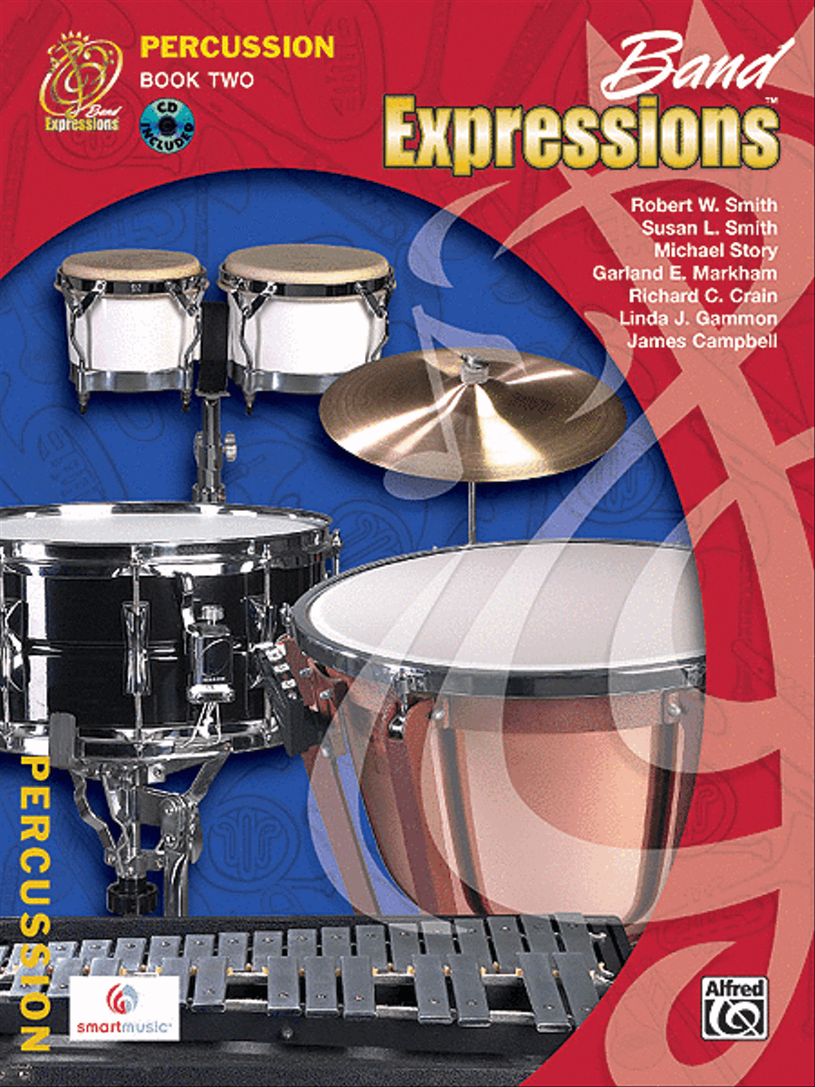 Band Expressions, Book Two Student Edition Concert Band Methods scores gallery preview page 1