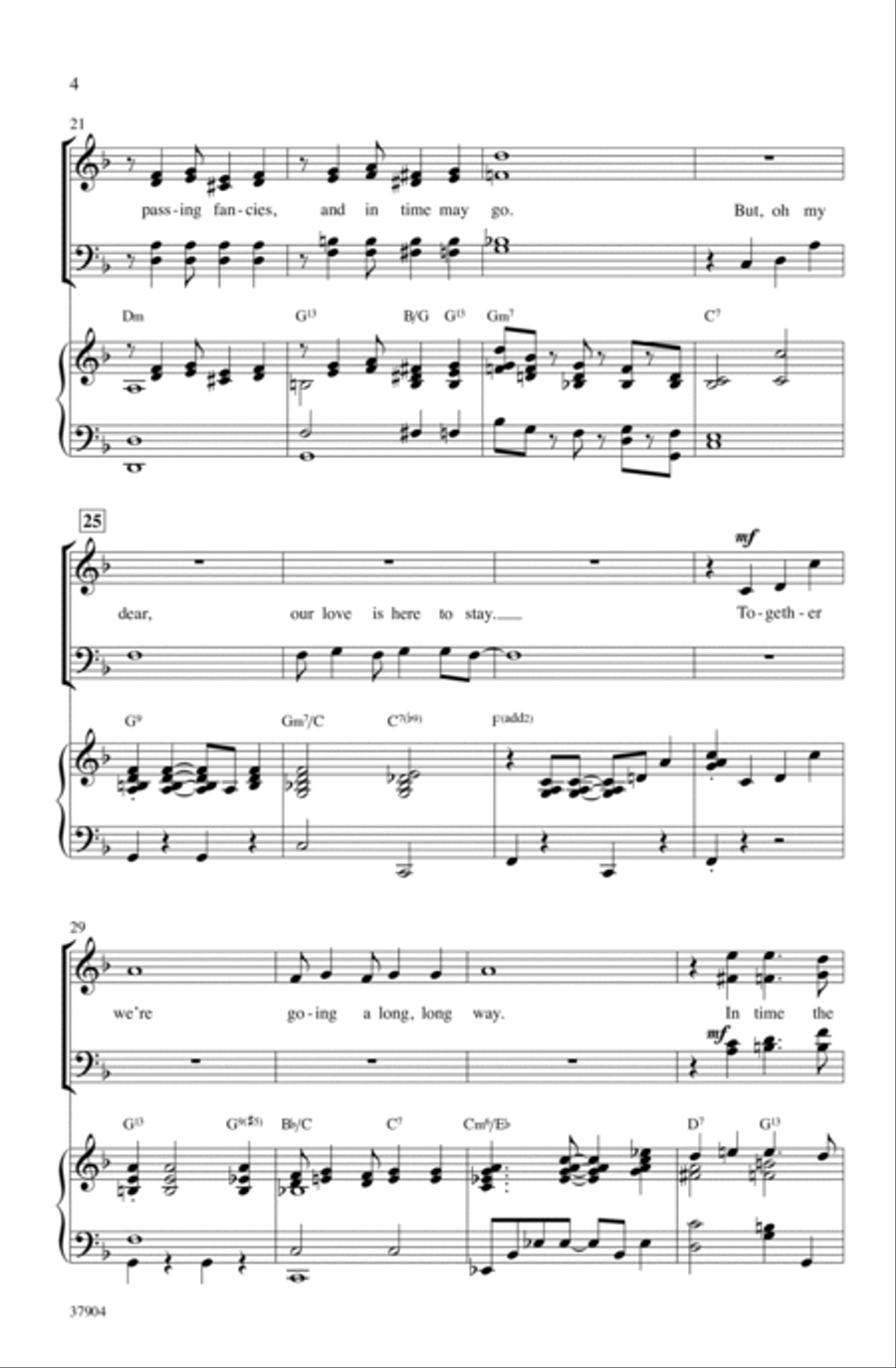 Who Could Ask for Anything More? - SoundTrax CD (CD only) Choir scores gallery preview page 4