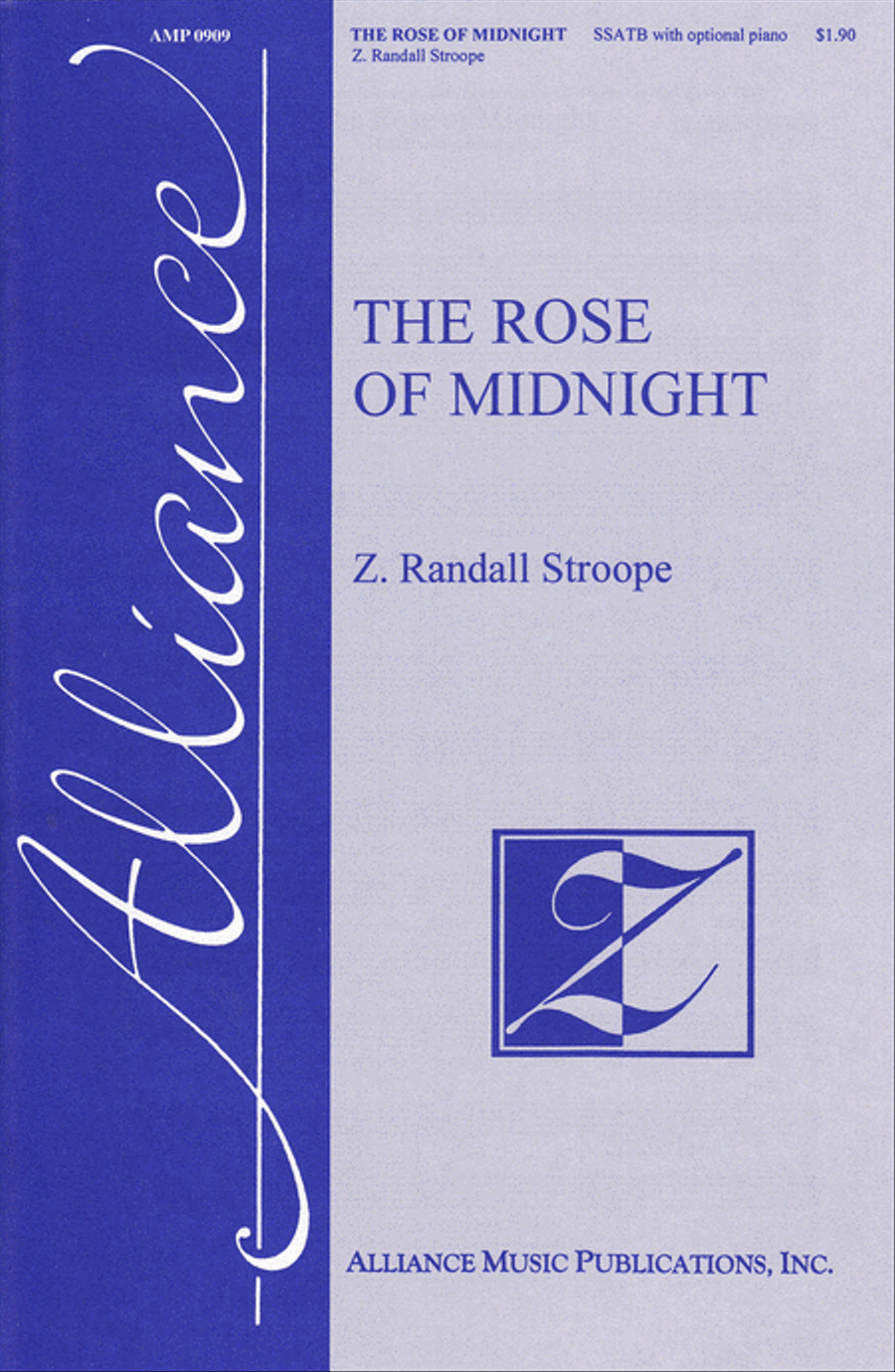 The Rose of Midnight SSATB scores gallery preview page 1
