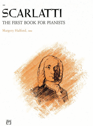 Book cover for Scarlatti -- First Book for Pianists