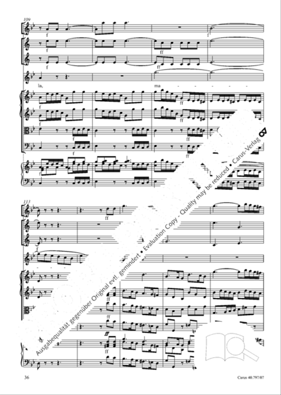 Ave maris stella (Ave maris stella (Ave, Stern der Meere)) Flute scores gallery preview page 37