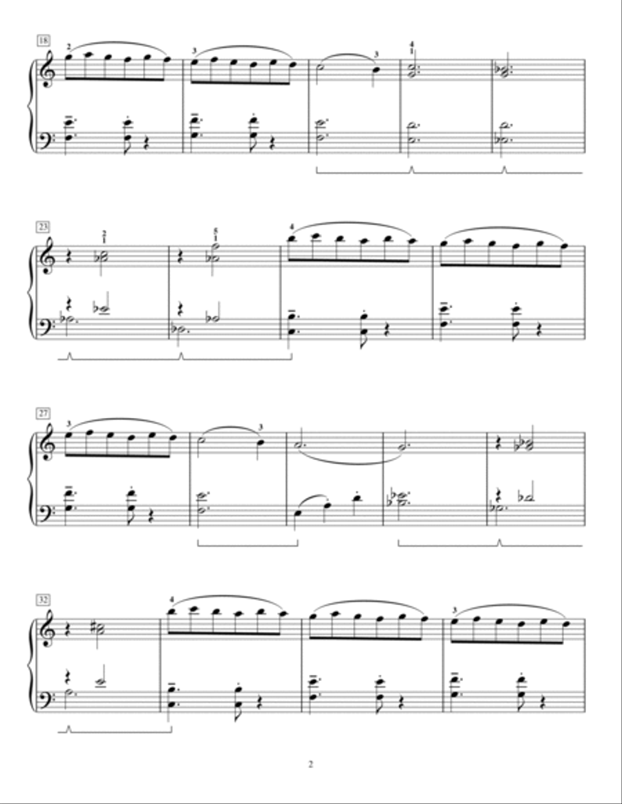 Skating (arr. Phillip Keveren) Piano Method scores gallery preview page 2