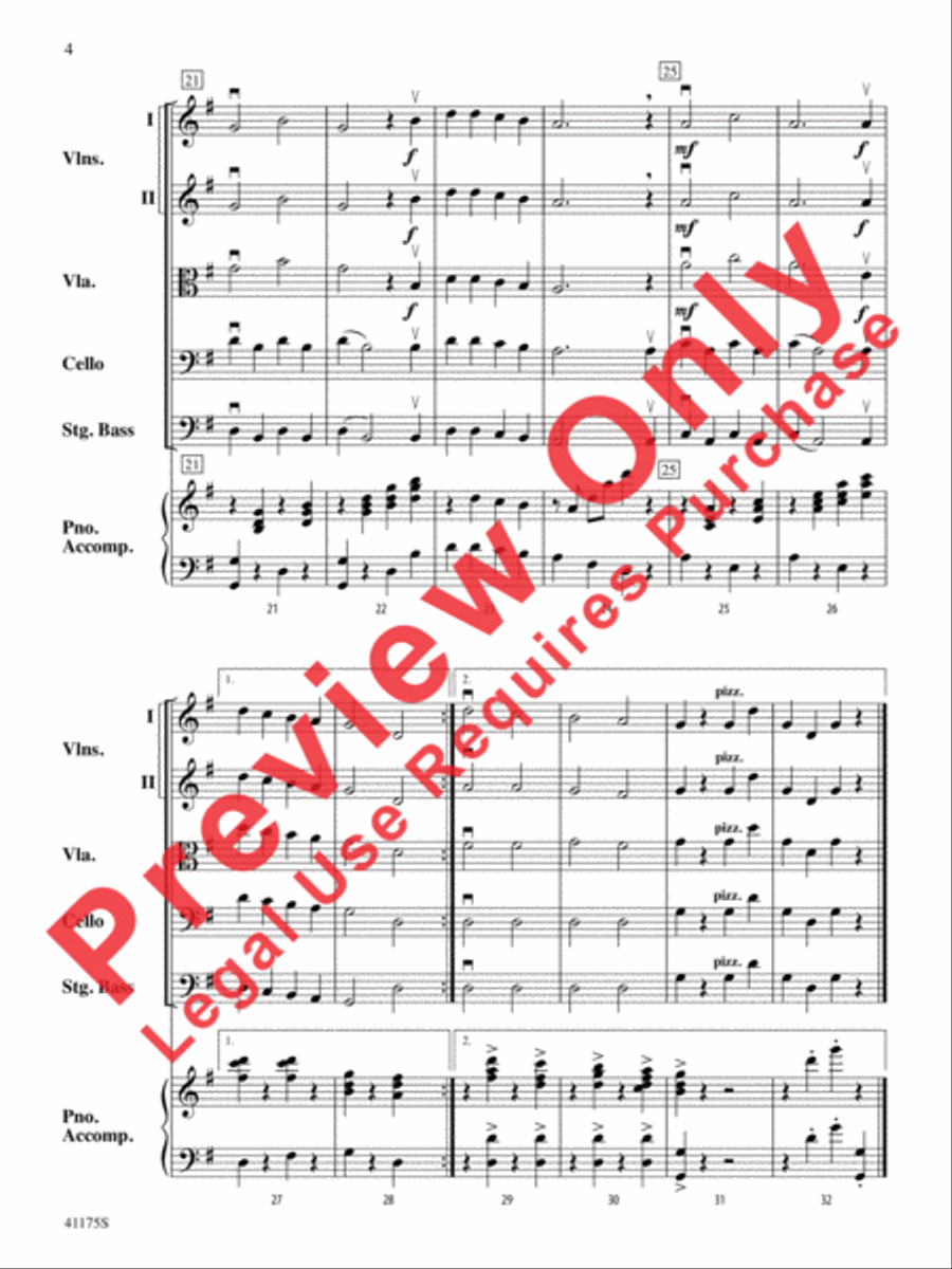 I Have a Little Dreydl String Orchestra scores gallery preview page 5