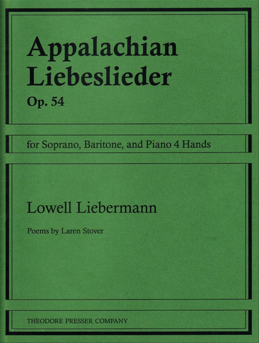 Appalachian Liebeslieder Op. 54 Chamber Music scores gallery preview page 1