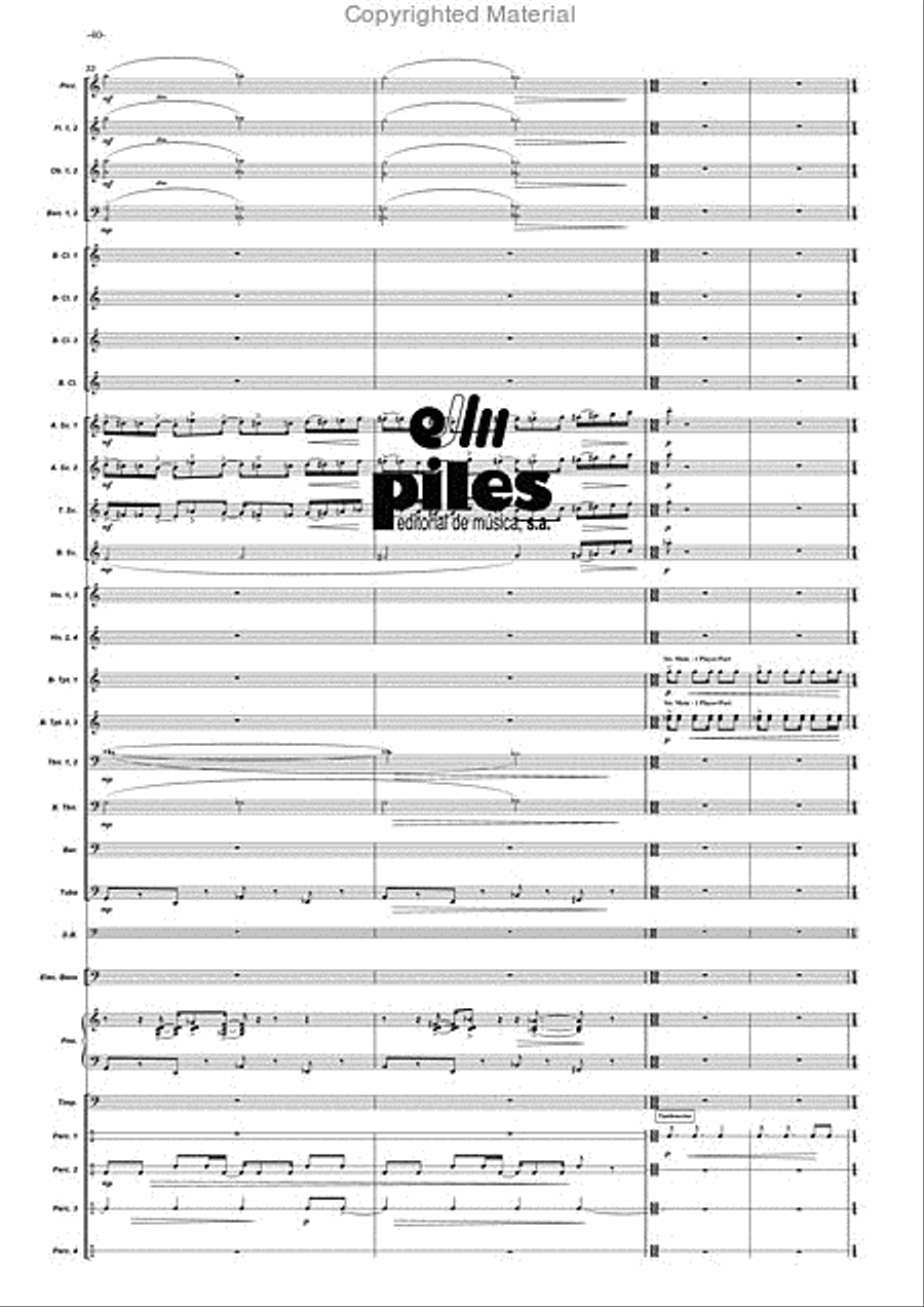 Duende Duende Concert Band scores gallery preview page 41