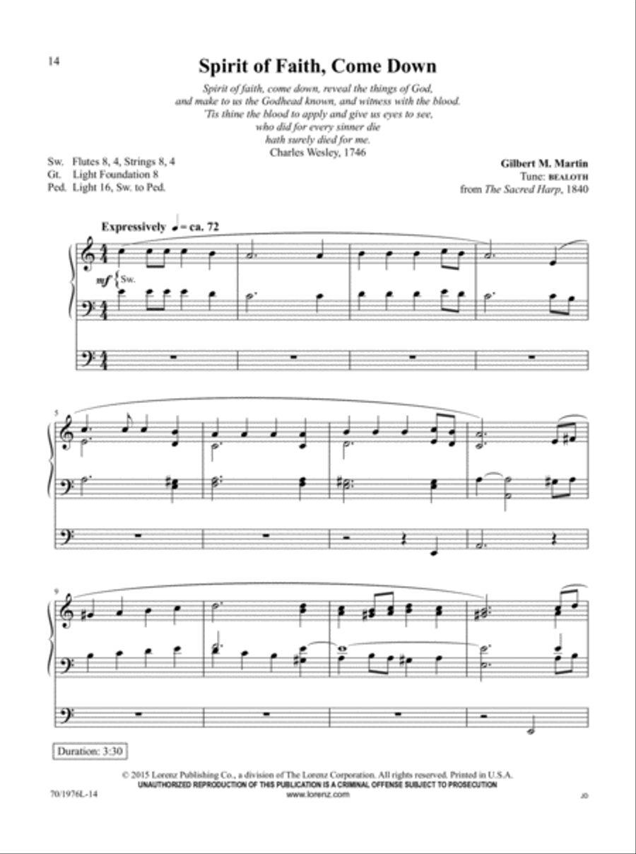 The Organist's Library, Vol. 60 Organ Solo scores gallery preview page 7