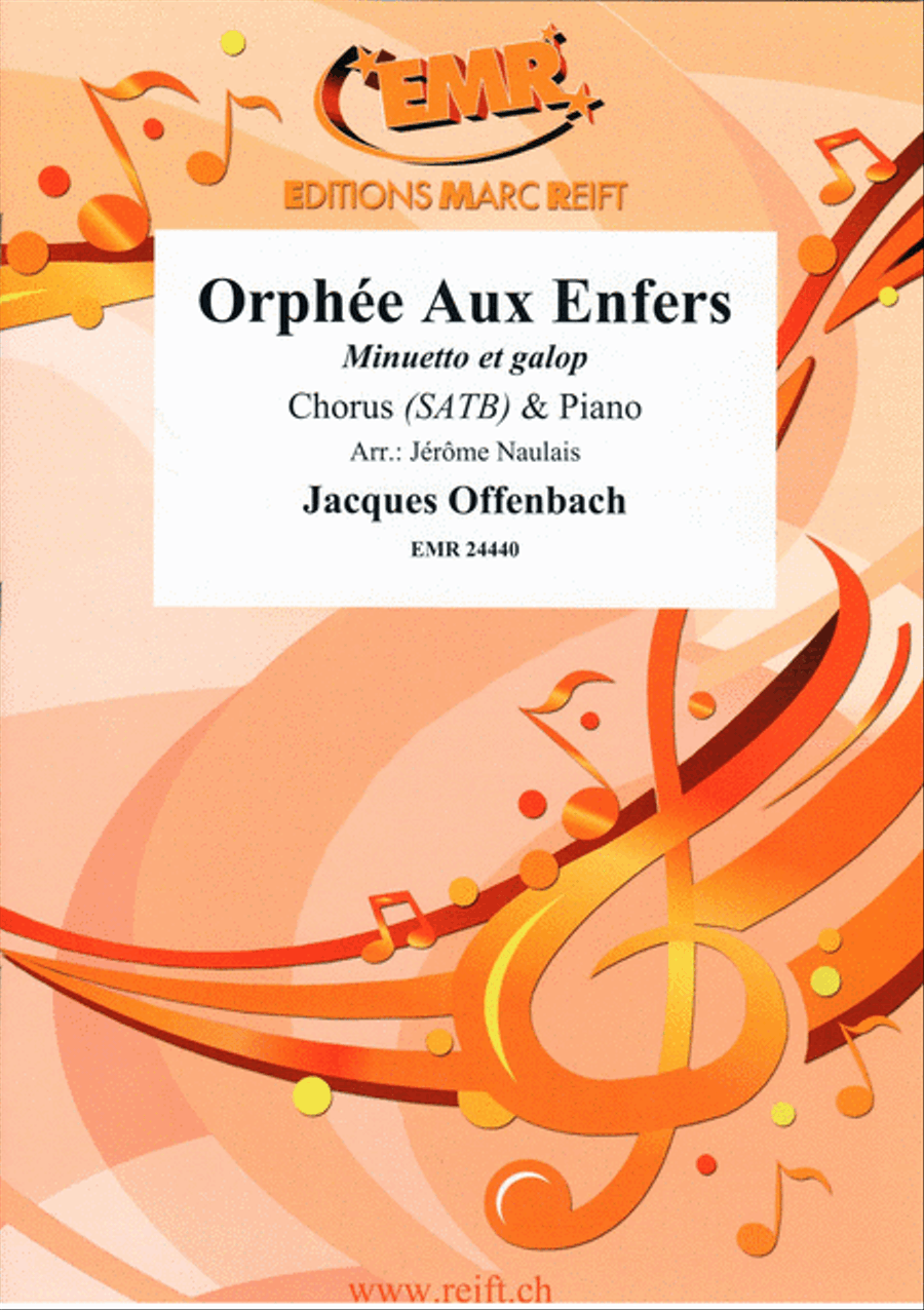 Orphee Aux Enfers 4-Part scores gallery preview page 1